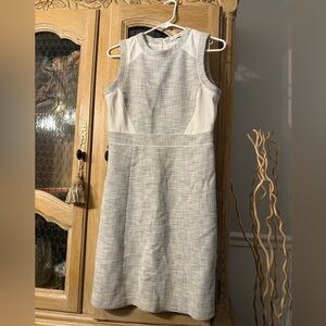 Club Monaco Elegant Gray Sleeveless Dress